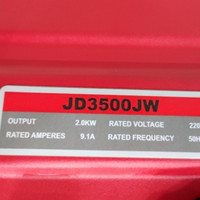 موتور برق بنزینی 2kw جیانگ دانگ مدل JD3500JW