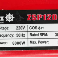 موتور برق 8.5kwبنزینی استارتی دنیز مدل ZSP12000E 8500W