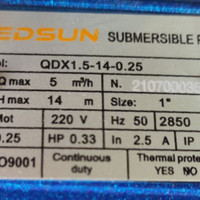 کفکش 14متری 1 اینچ ردسان مدل QDX1.5_14_0.25