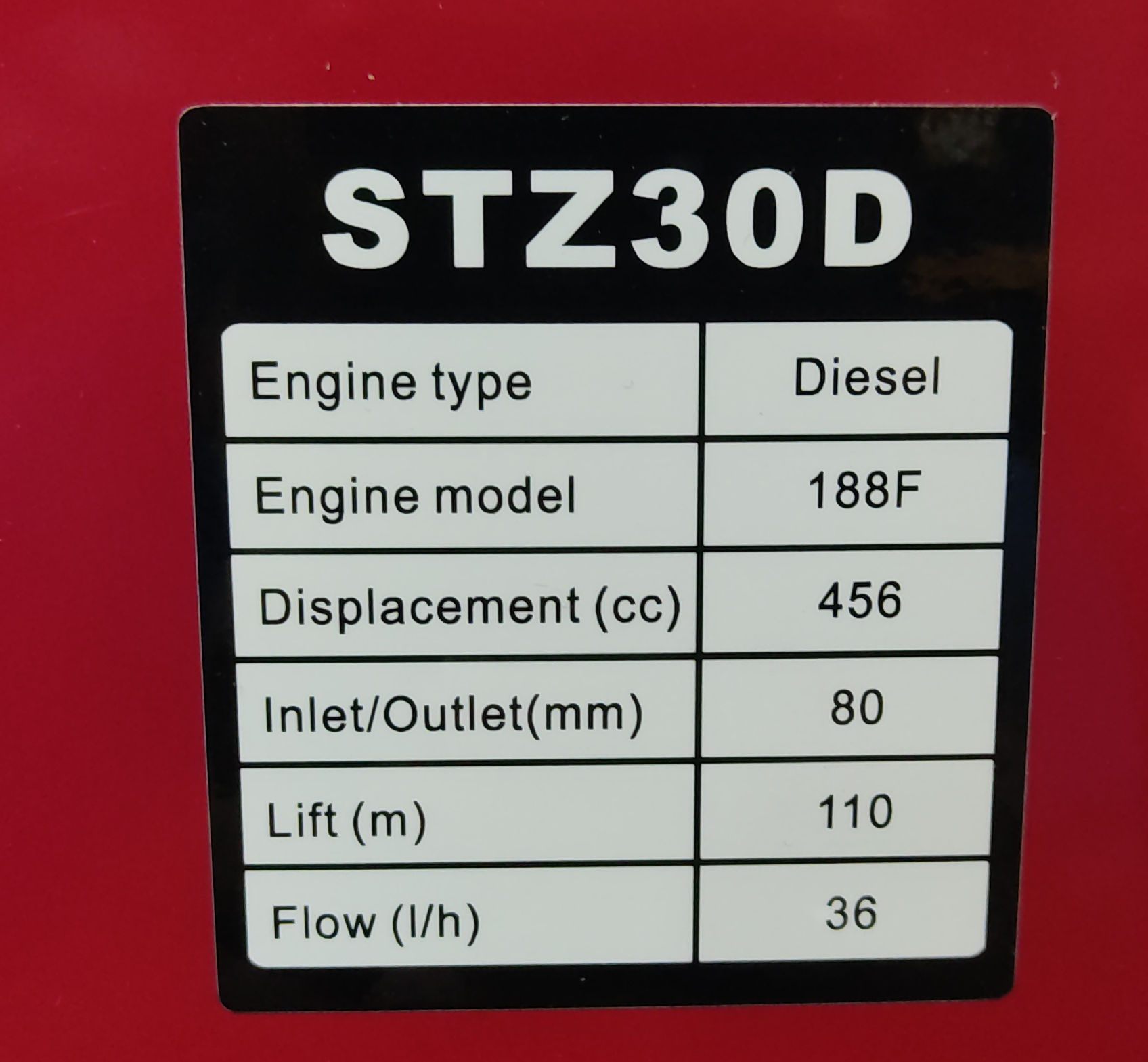 موتورپمپ دیزل ارتفاع زن 3اینچ هولدر مدل STZ30D