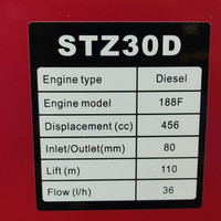 موتورپمپ دیزل ارتفاع زن 3اینچ هولدر مدل STZ30D