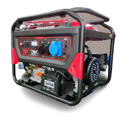 موتور برق 7.8KW بنزینی استارتی MBT مدل MBG9800E