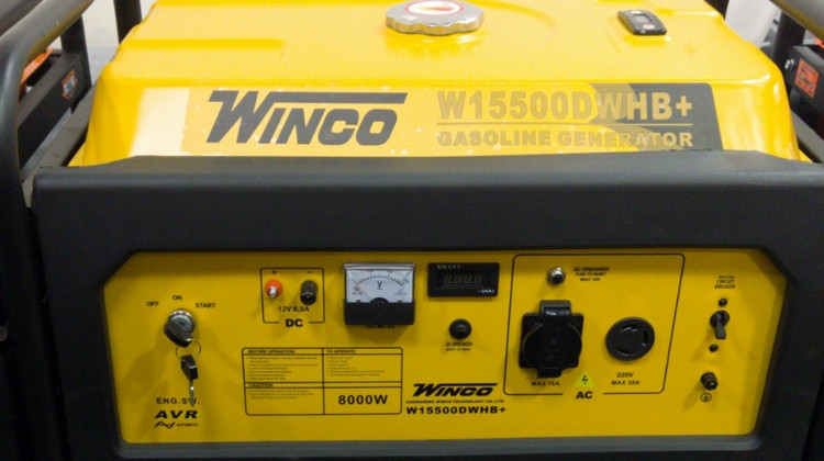موتور برق 8/5 کیلو وات بنزینی استارتی وینکو مدل +W15500DWHB
