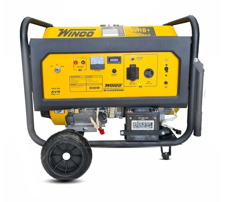 موتور برق 8/5 کیلو وات بنزینی استارتی وینکو مدل +W15500DWHB