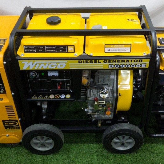 موتور برق 7/5 کیلو وات استارتی دیزل وینکو مدل DG9000E