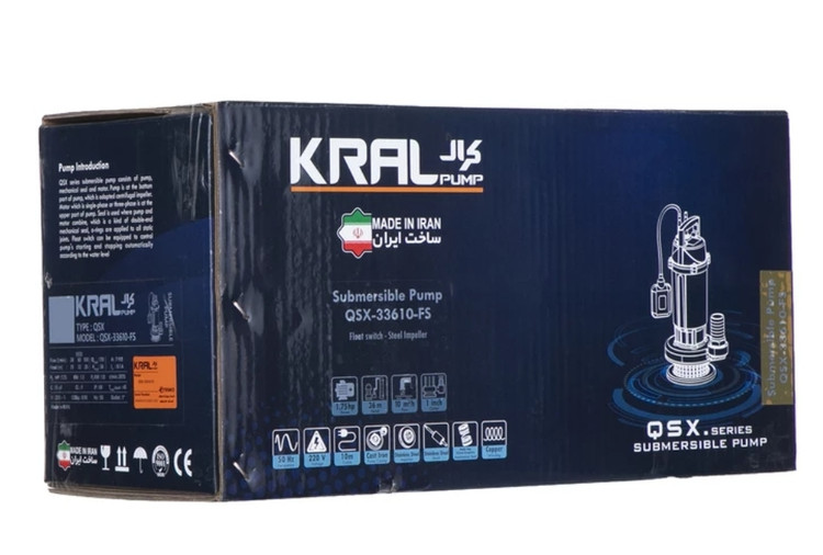 کفکش 31متری 1 اینچ فلوتردار کرال مدل QSX_33110_FS