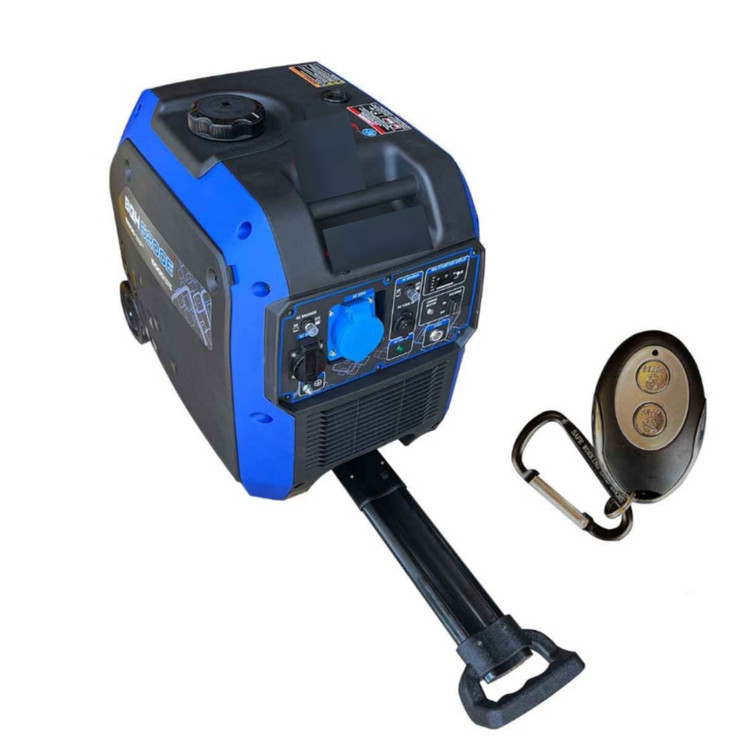 موتوربرق بنزینی سایلنت کیفی استارتی ریموت دار زونگشن 5500 وات مدل BQH6200E